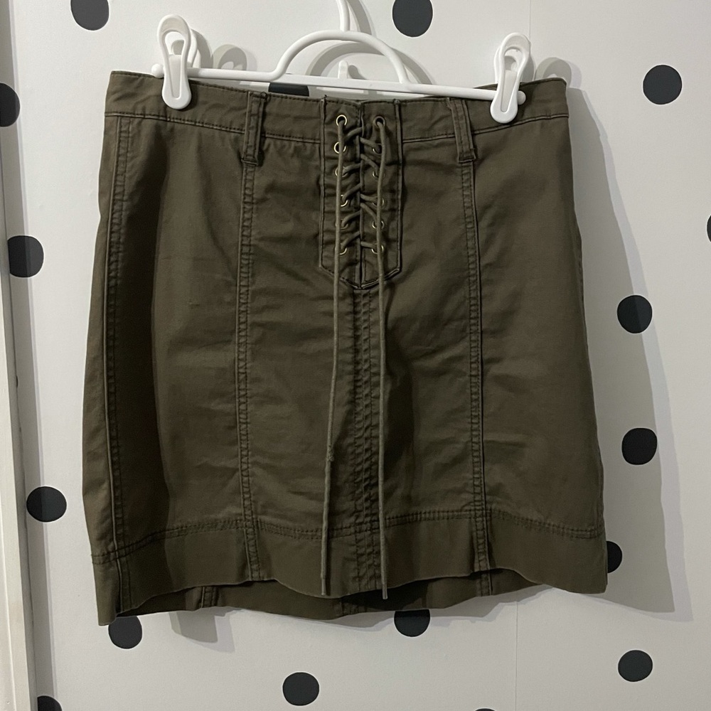 Hayden, Army green skirt, size small